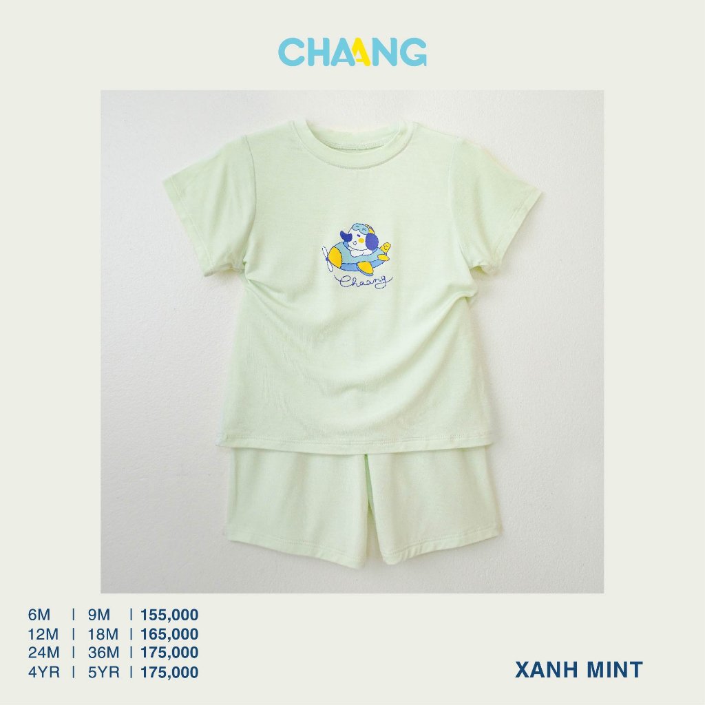 Bộ Cộc Tay Cho Bé CHAANG SS24