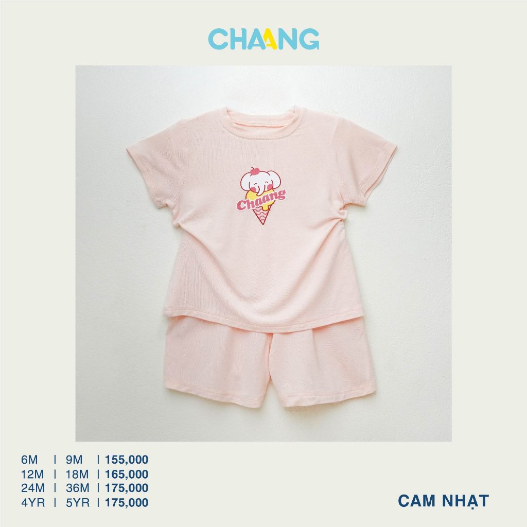 Bộ Cộc Tay Cho Bé CHAANG SS24