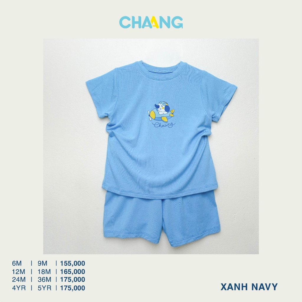 Bộ Cộc Tay Cho Bé CHAANG SS24