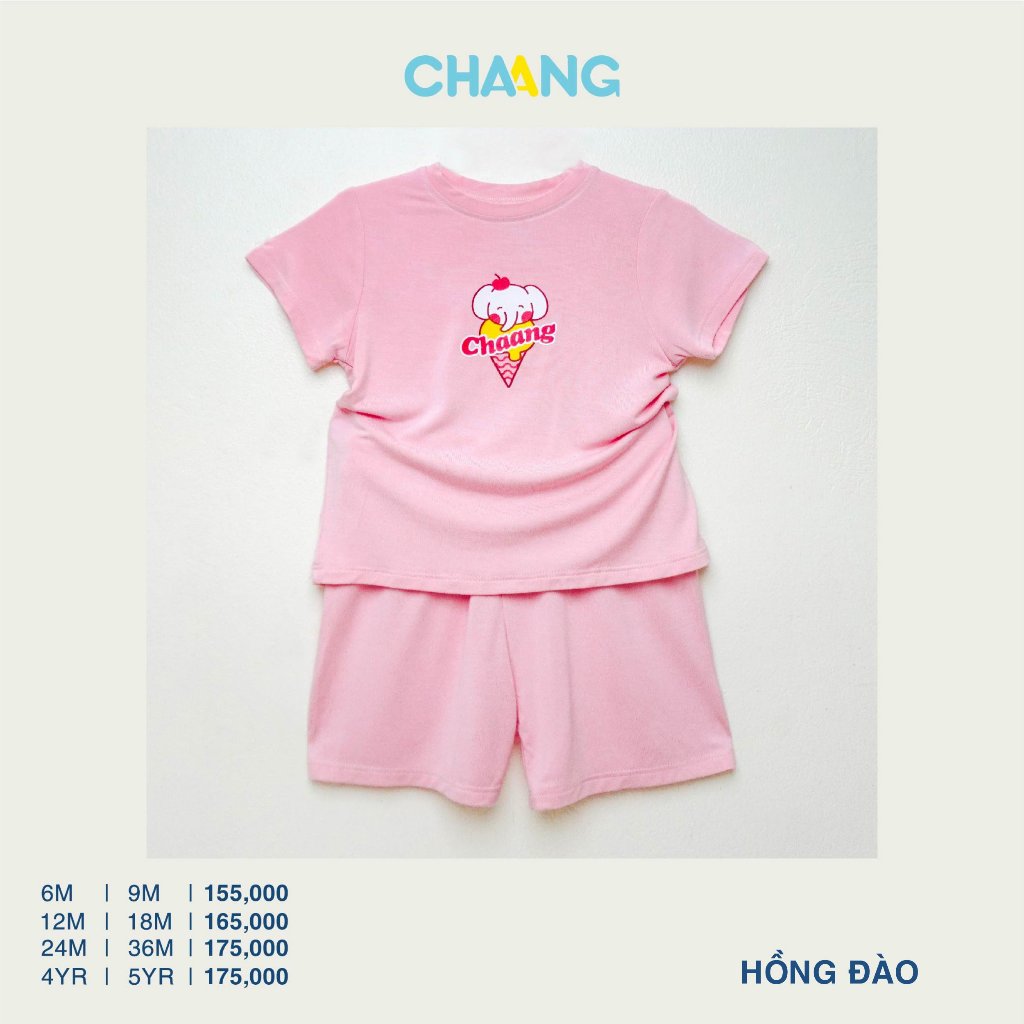 Bộ Cộc Tay Cho Bé CHAANG SS24