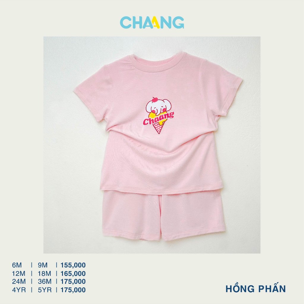 Bộ Cộc Tay Cho Bé CHAANG SS24