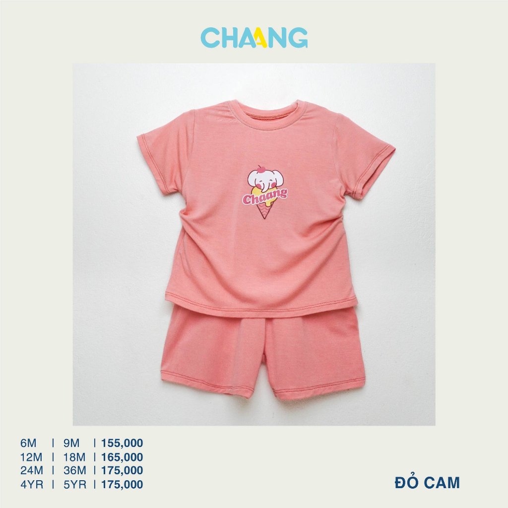 Bộ Cộc Tay Cho Bé CHAANG SS24