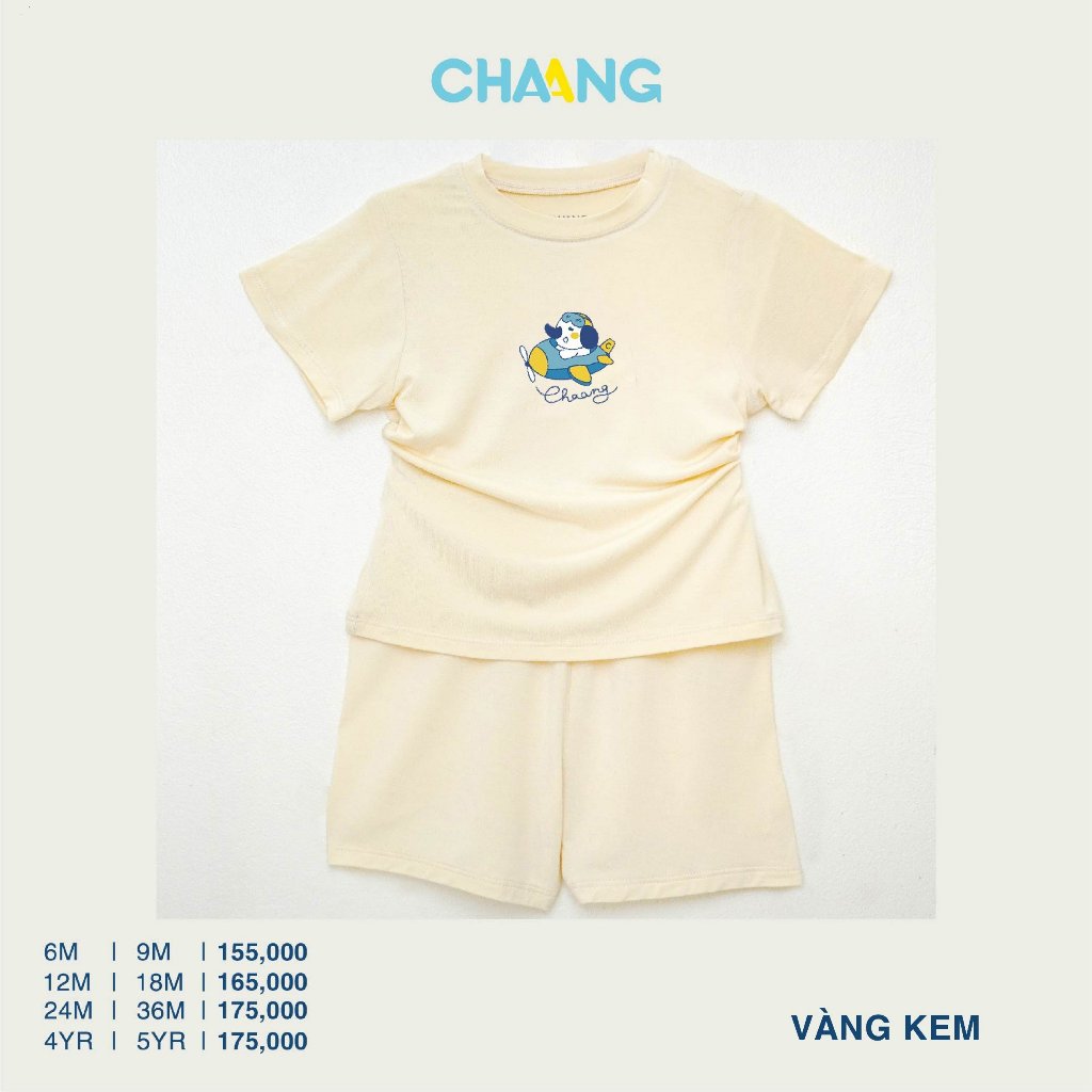 Bộ Cộc Tay Cho Bé CHAANG SS24