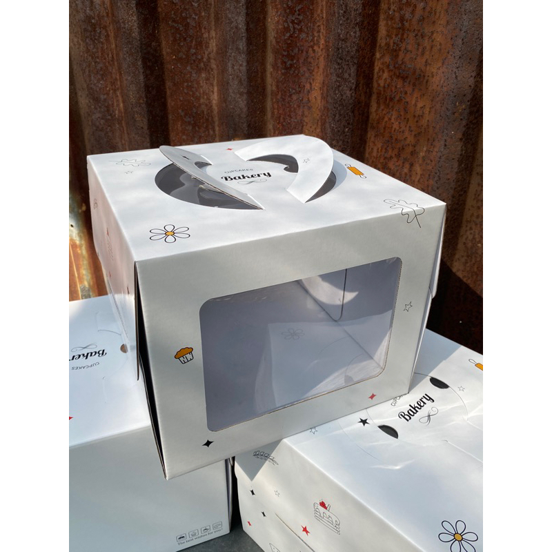 Combo 10 hộp bánh kem kèm đế .