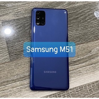 Bộ vỏ samsung M51 ,kèm khay sim,phím,kính camera