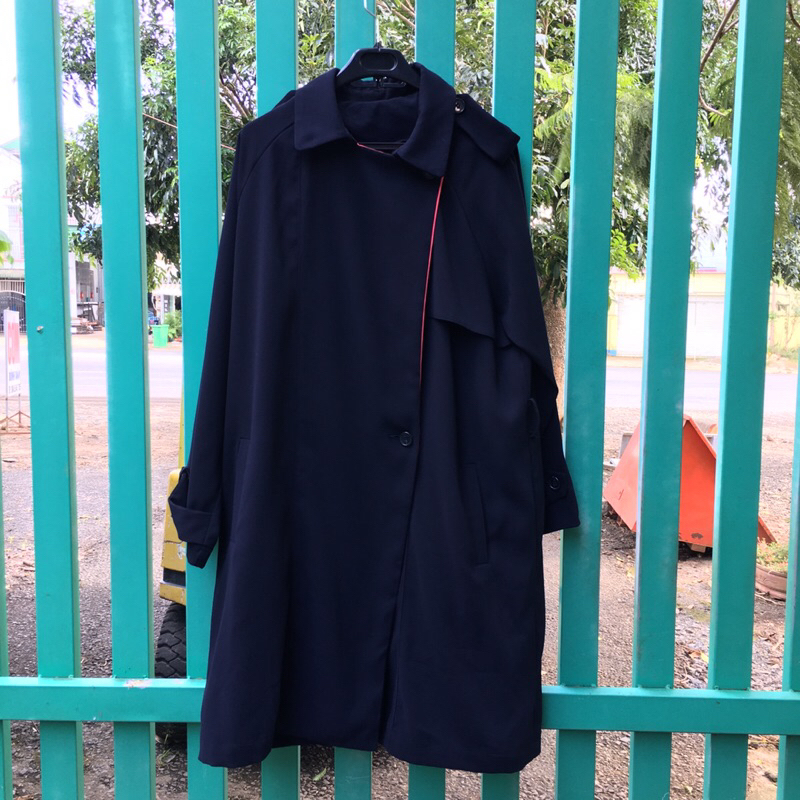 Khoác manto nữ NoBrand women trench coat