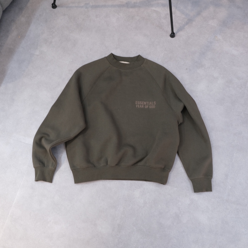 Áo Nỉ Sweater Fear Of God Off Black Hàng Chính Hãng | Fox Sneaker