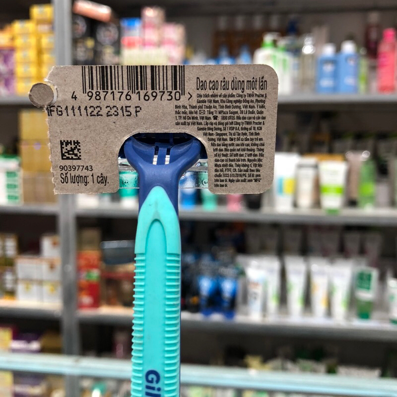 Dao cạo dùng một lần Gillette
