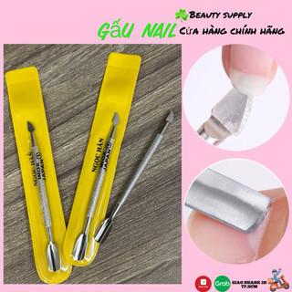 Cây sủi móng- Sủi Dao 2 đầu - Cây đẩy da chuyên dụng - Gấu Nail