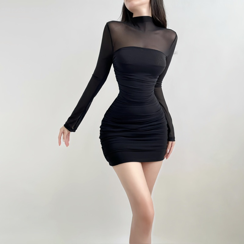 Đầm Body Mesh Gợi Cảm Tôn Dáng Flyn Dress