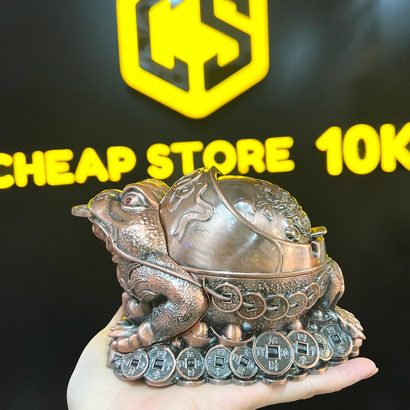 Gạt tàn cóc may mắn, tài lộc, bình an, CHEAPSTORE10K, CHEAPSTORE