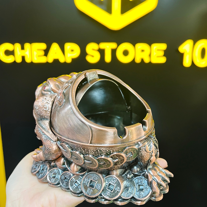 Gạt tàn cóc may mắn, tài lộc, bình an, CHEAPSTORE10K, CHEAPSTORE