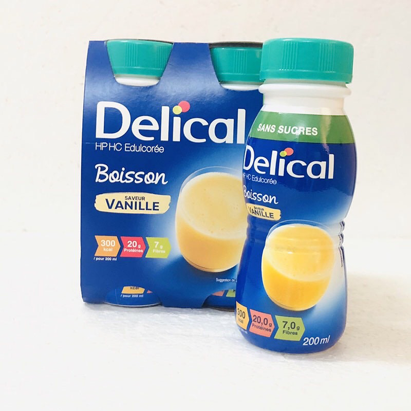 SỮA PHA SẴN DELICAL BOISSON VANILLE 200ML