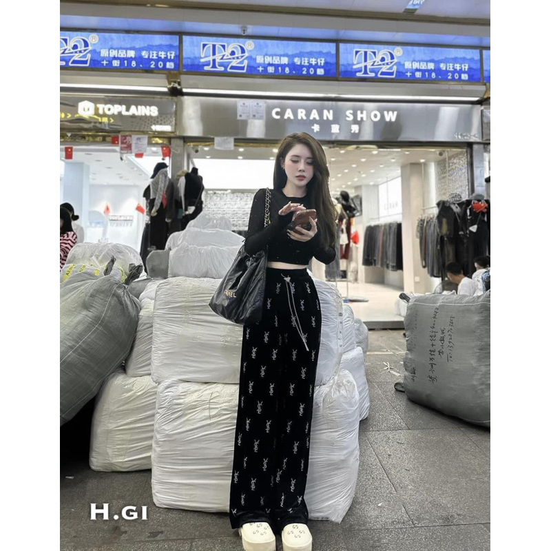 Bigsize - Quần Xuông nhung y/s/L 60kg-90kg
