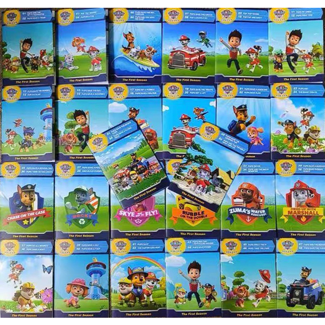 Sách - Tiếng anh - Paw Patrol Season 1 - Chú chó cứu hộ - bộ 26 cuốn