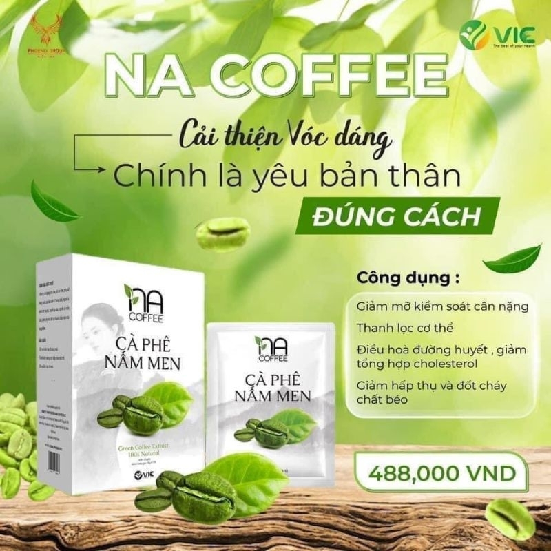 Cà phê giảm cân nấm men 6 gói
