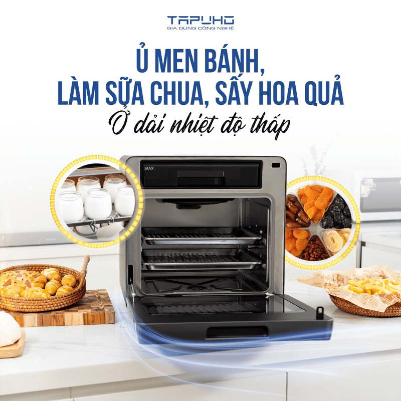 Nồi Chiên Hơi Nước 16L TAPUHO TSF16