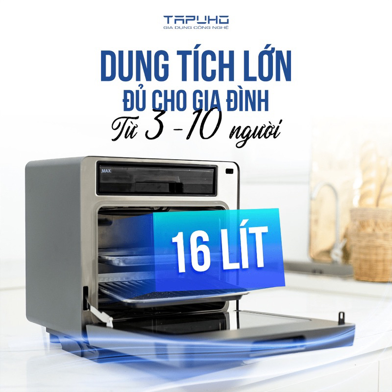 Nồi Chiên Hơi Nước 16L TAPUHO TSF16