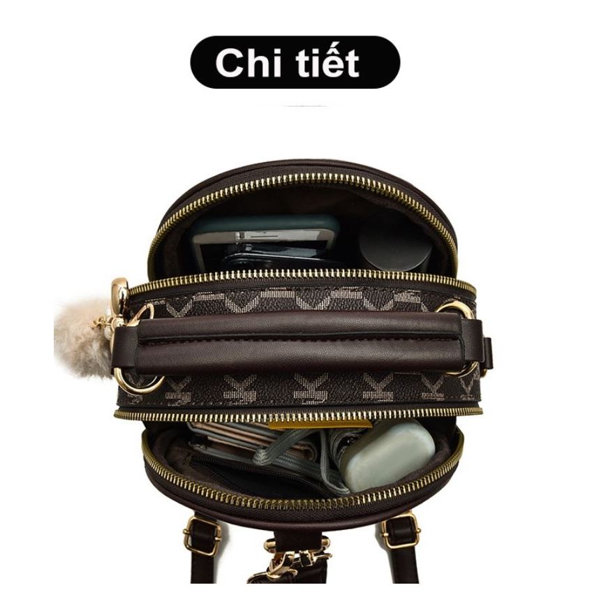 Balo mini NK khoá V hàng thời trang xinh xắn dễ thương