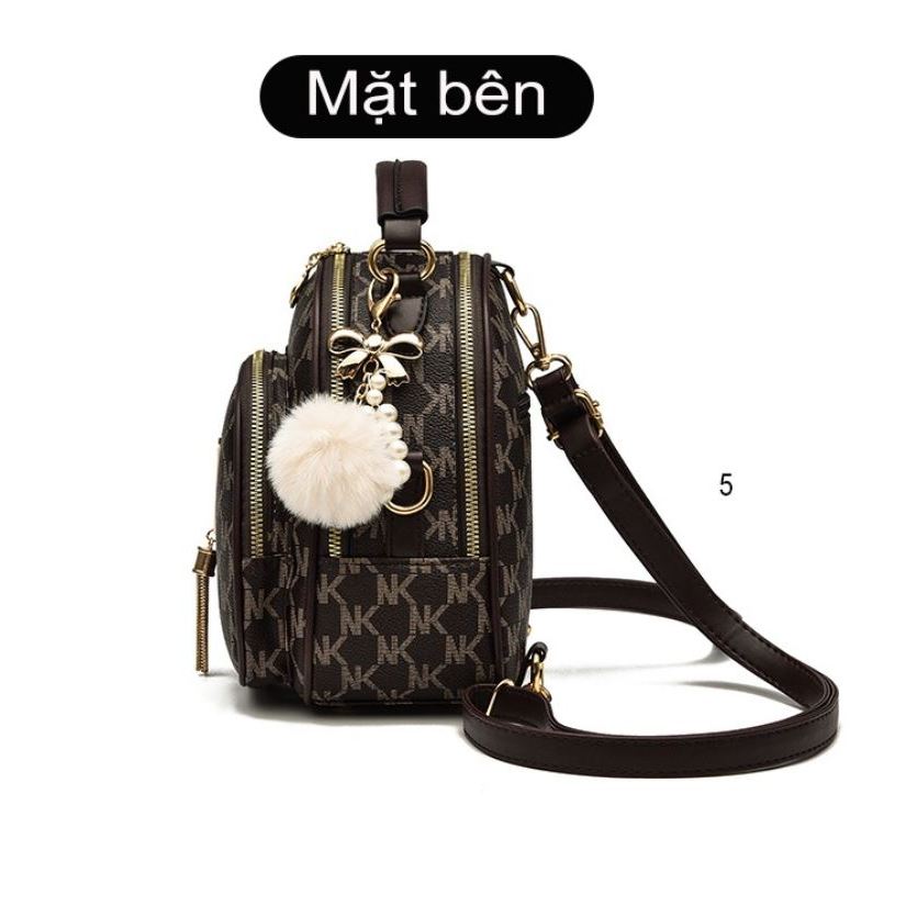 Balo mini NK khoá V hàng thời trang xinh xắn dễ thương