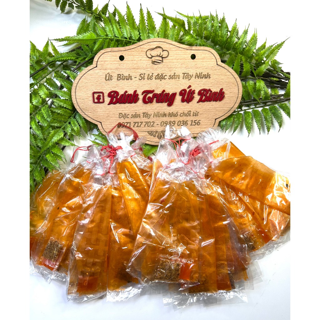 Bánh Tráng Phơi Sương Xâu Dẻo Tuổi Thơ Út Bình