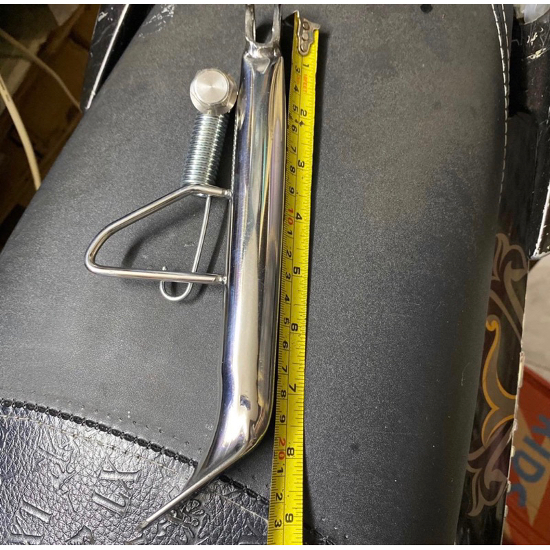 Chống nghiêng inox bọng gắn xe wave - dream - sym - cub