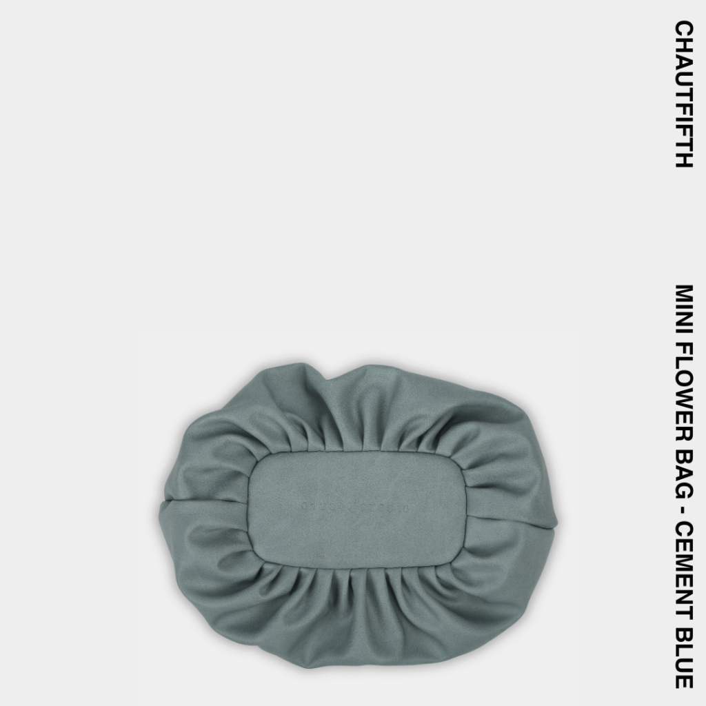 Túi xách MINI FLOWER màu Xanh xi-măng - CHAUTFIFTH