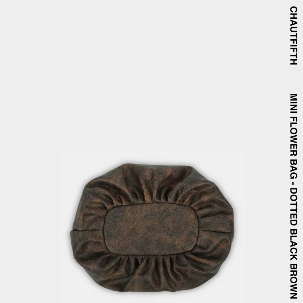 Túi xách MINI FLOWER màu Nâu đen chấm - CHAUTFIFTH