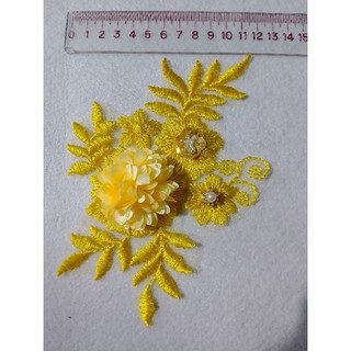 [HT3] Sticker ren thêu hoa lá nhiều hoạ tiết 3D (42 mẫu)