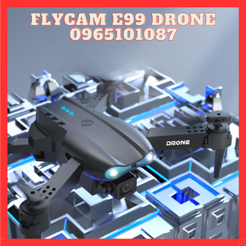 Flycam E99 Camera 4K HD,Kết Nối Wifi Với Điện Thoại Điều Khiển Chụp Ảnh Từ Xa, Phiên Bản Nâng Cấp Cảm Biến Tránh Va Trạm