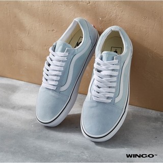 (Giày Chính Hãng) Vans Old Skool Baby Blue True White