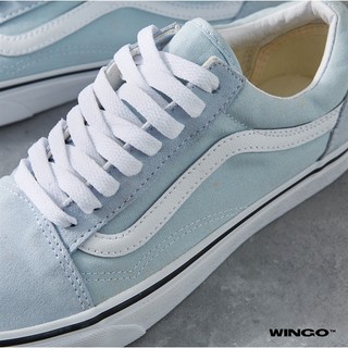 (Giày Chính Hãng) Vans Old Skool Baby Blue True White