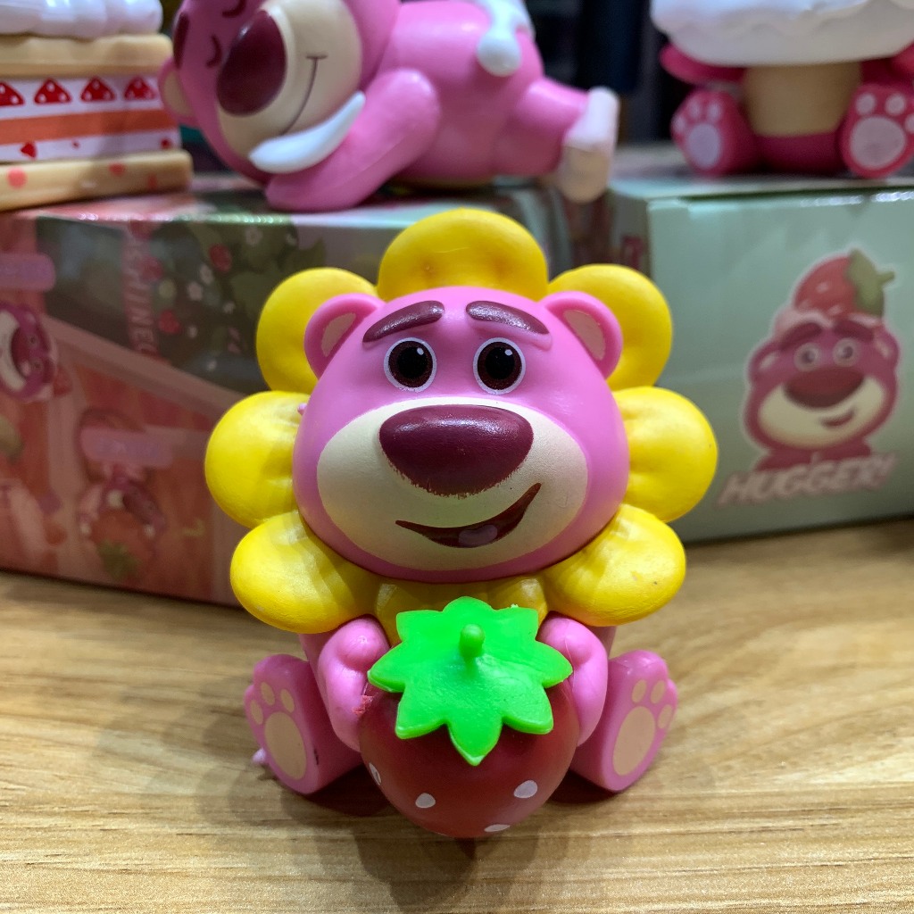 Mô hình Gấu Dâu cực cute, dễ thương - Combo 6 kiểu dáng gấu dâu  - đồ chơi gấu dâu - gaga mô hình - siêu đẹp