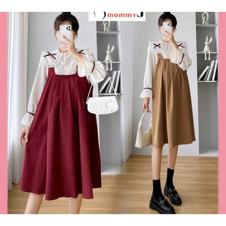 Đầm bầu thu đông dài tay dễ thương công sở