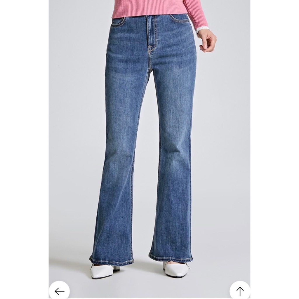 QUẦN JEANS SP@0 DÁNG LOE