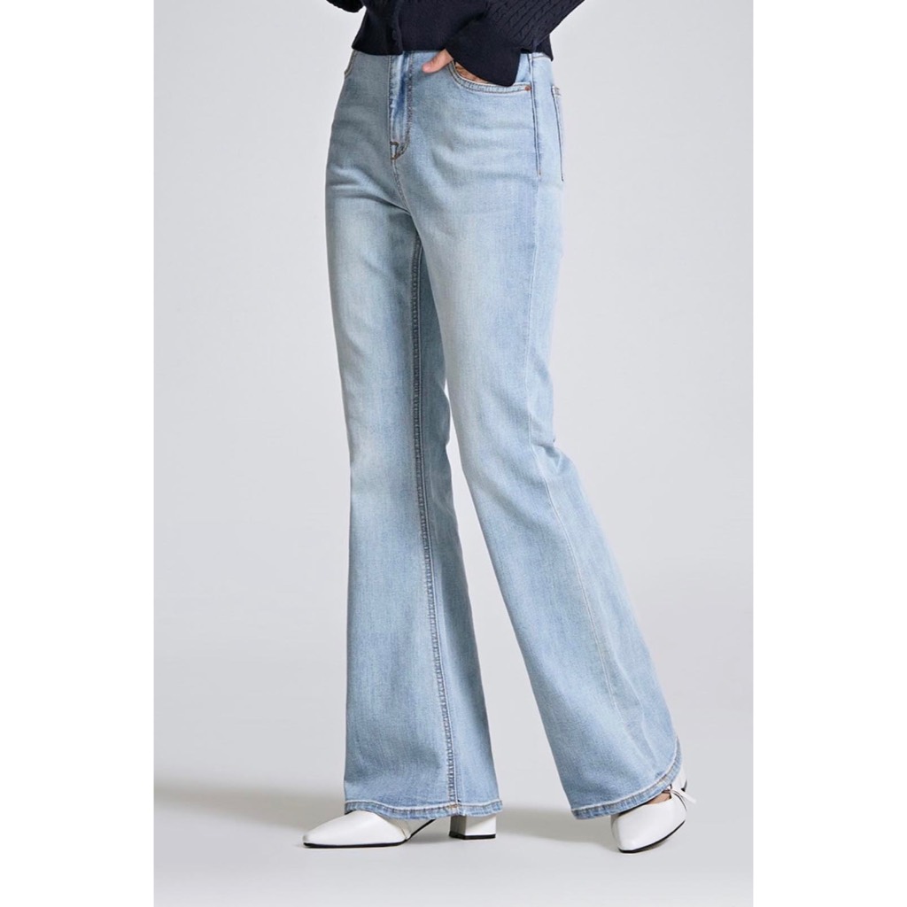 QUẦN JEANS SP@0 DÁNG LOE