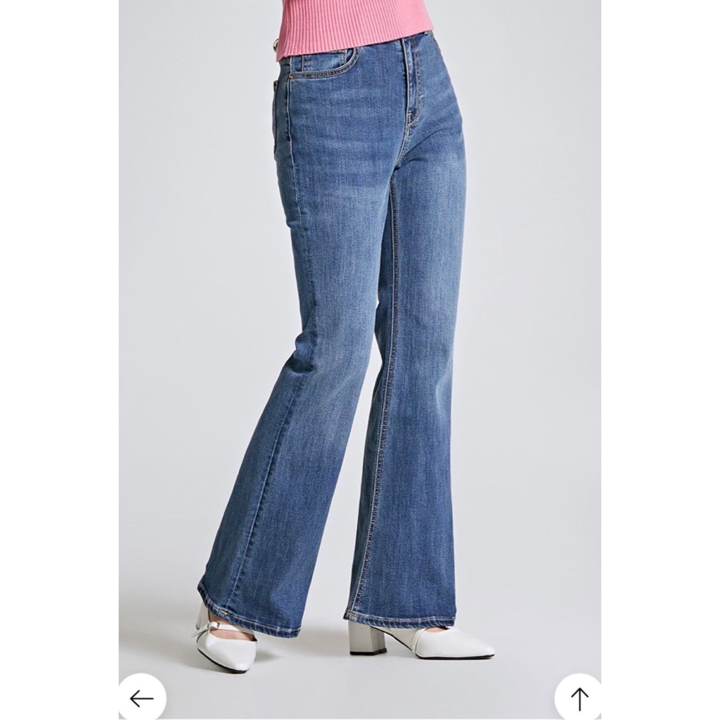 QUẦN JEANS SP@0 DÁNG LOE