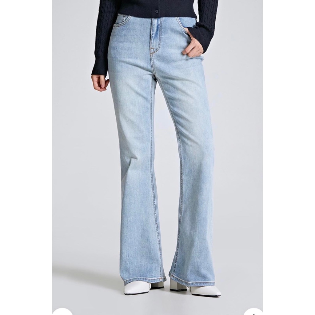 QUẦN JEANS SP@0 DÁNG LOE