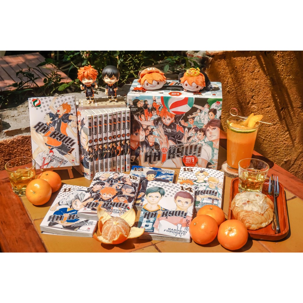 Boxset Haikyu 1 2 3