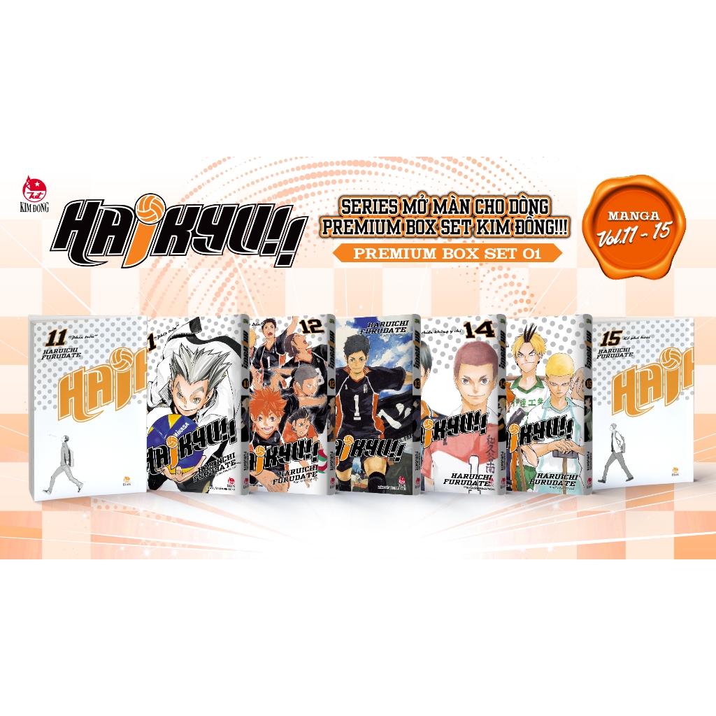 Boxset Haikyu 1 2 3