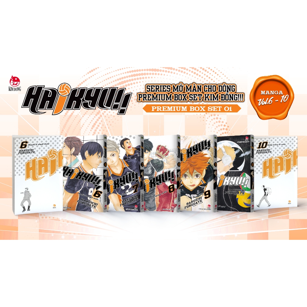 Boxset Haikyu 1 2 3