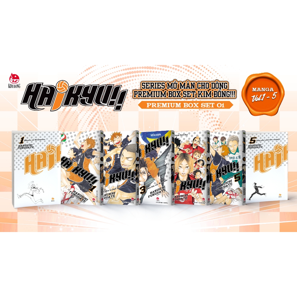 Boxset Haikyu 1 2 3