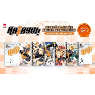 Boxset Haikyu 1 2 3