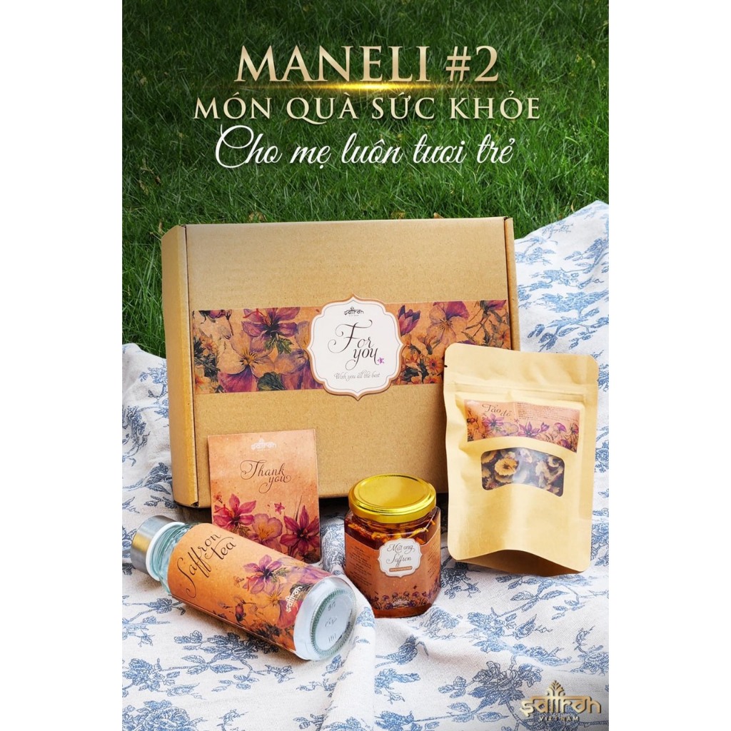 Set quà Heathy 20/10 thương hiệu Saffron Việt Nam