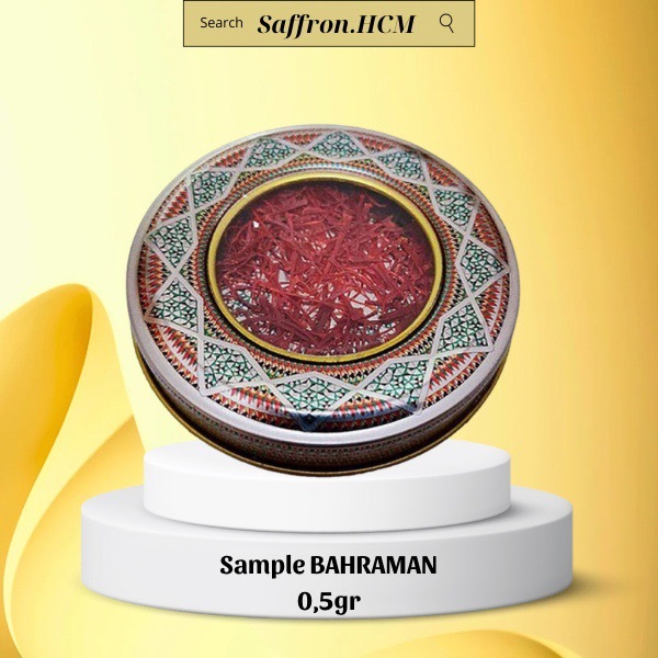 Nhụy hoa nghệ tây Saffron Bahraman 0.5gr/hộp