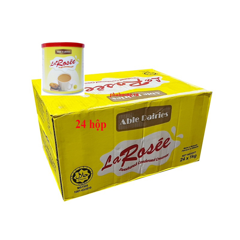 Sữa đặc có đường LaRosse Malaysia lon 500g và 1kg