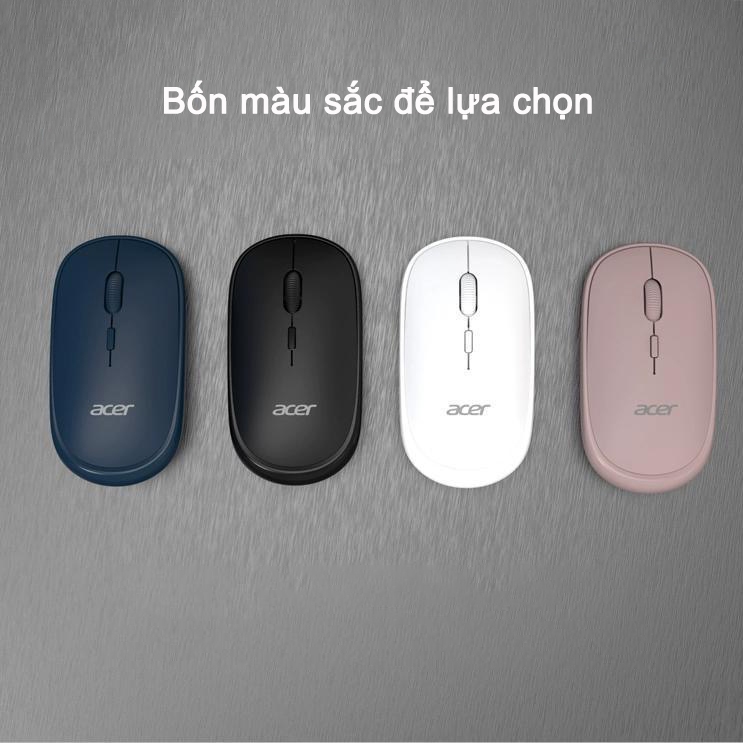 Chuột im lặng không dây Acer OMR930 Có thể điều chỉnh 3 mức dpi Thích hợp làm văn phòng công ty và giải trí