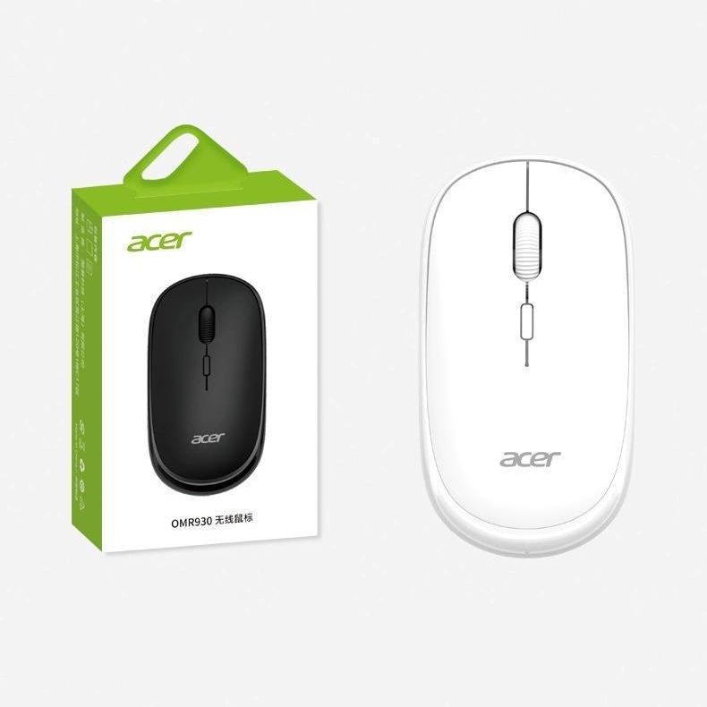 Chuột im lặng không dây Acer OMR930 Có thể điều chỉnh 3 mức dpi Thích hợp làm văn phòng công ty và giải trí