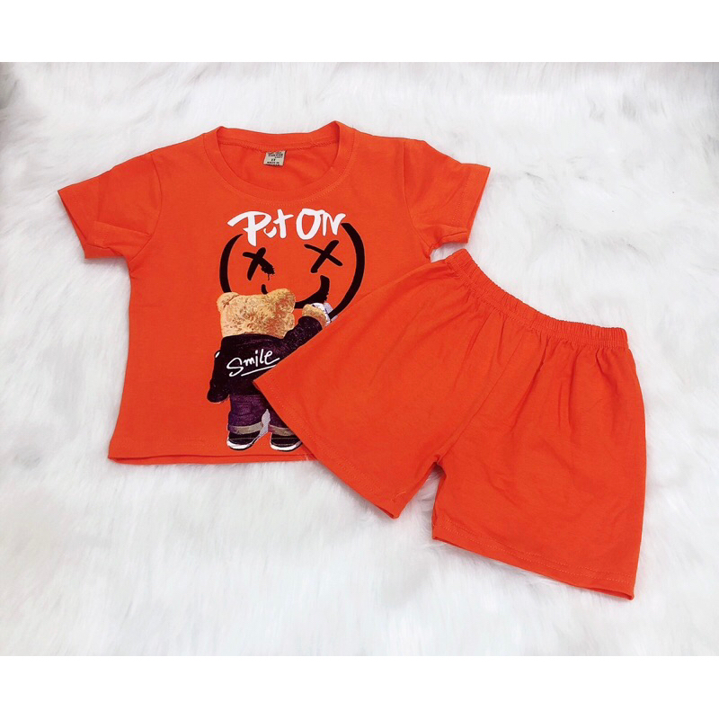 Bộ đùi cotton cho bé trai bé gái 8-20kg hàng Đẹp bán shop