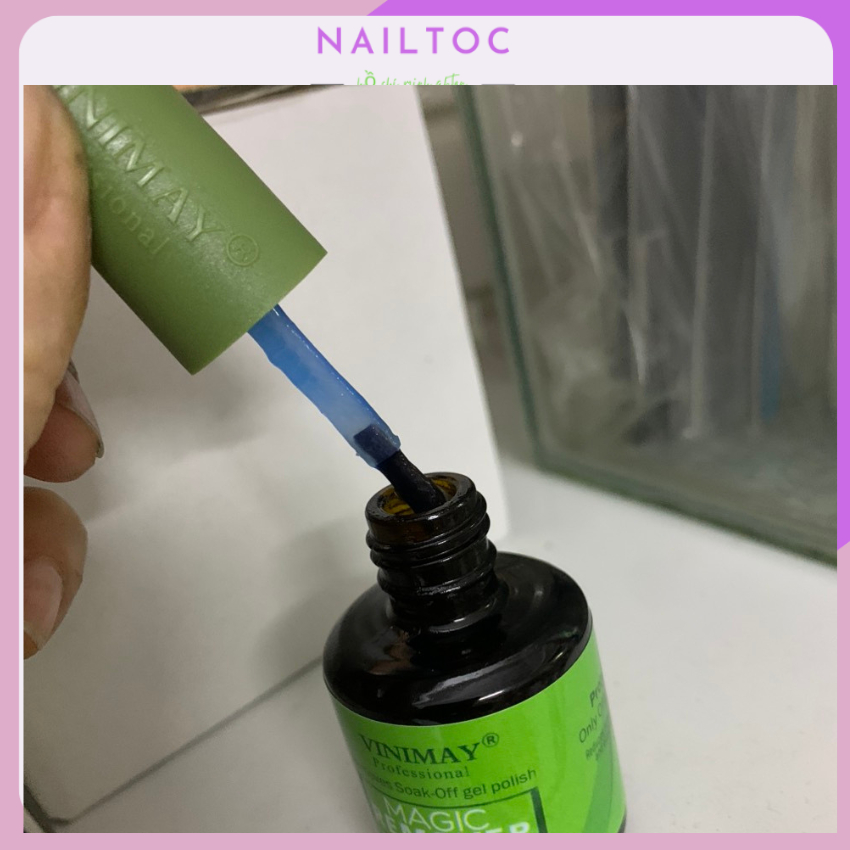 Sơn Phá Gel  Vinimay ( Dung Dịch Màu Xanh) 15ml